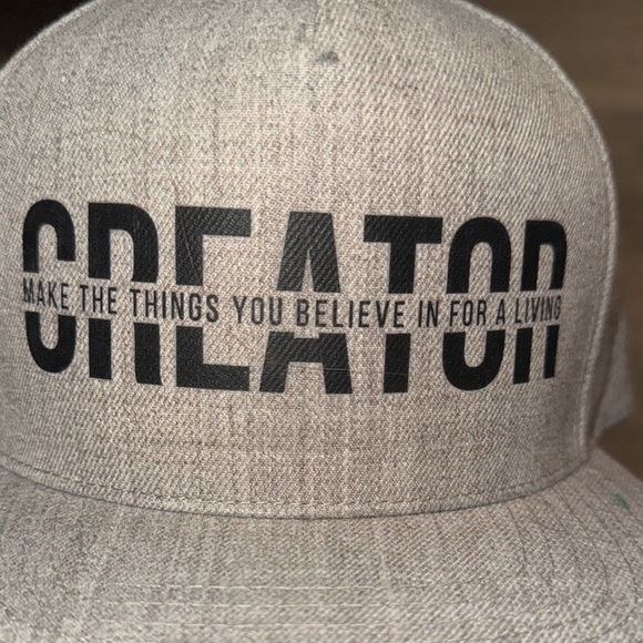 Gray Creator Cap - Picture 3 of 3